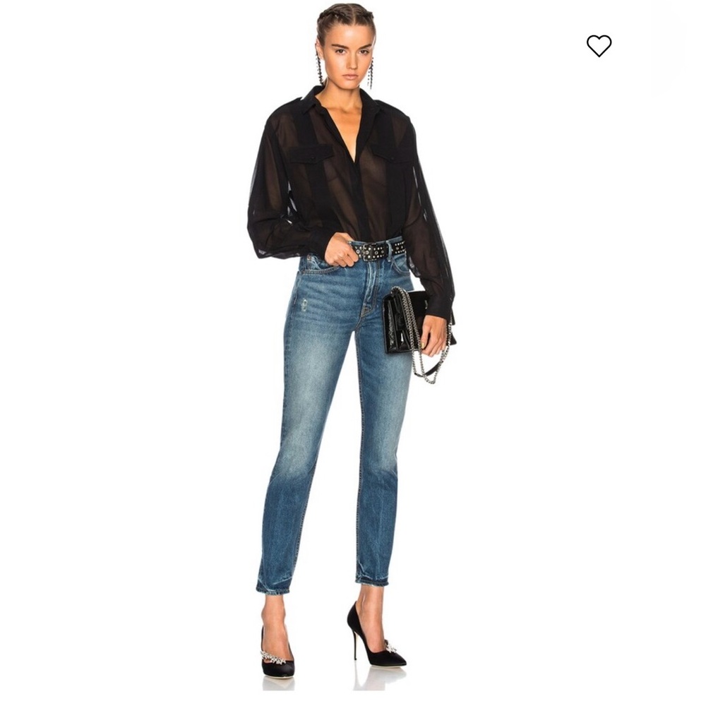 GRLFRND Karolina High Rise Skinny Jeans in Close to You